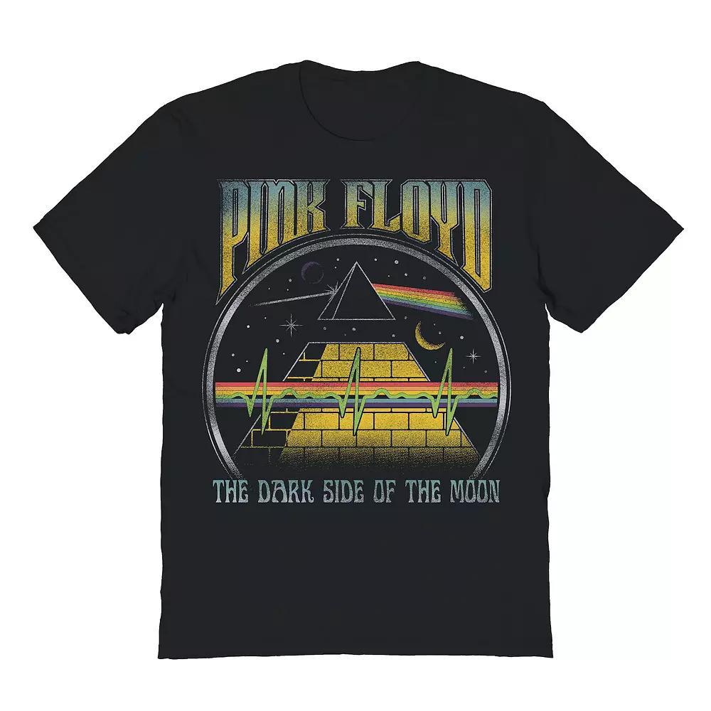 Men's The Dark Side of the Moon Graphic Tee, Size: Medium, Black Product Image