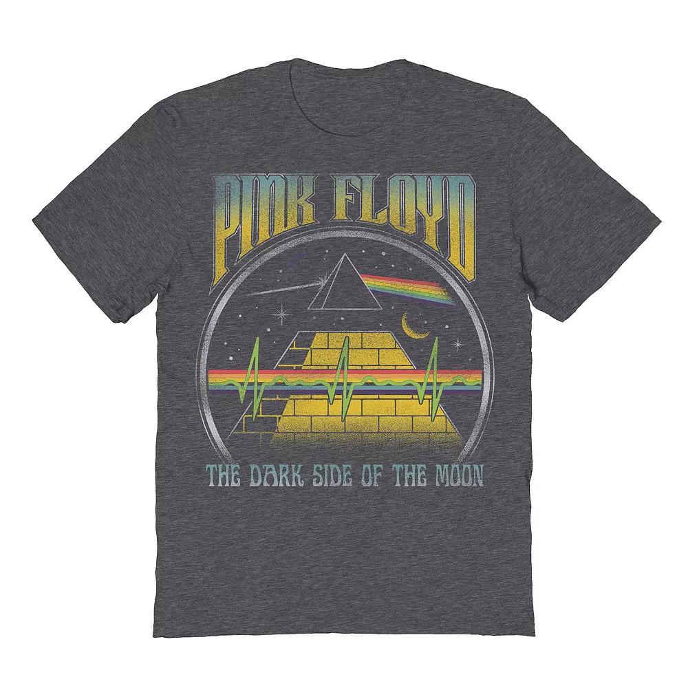 Men's The Dark Side of the Moon Graphic Tee, Size: Small, Dark Grey Product Image