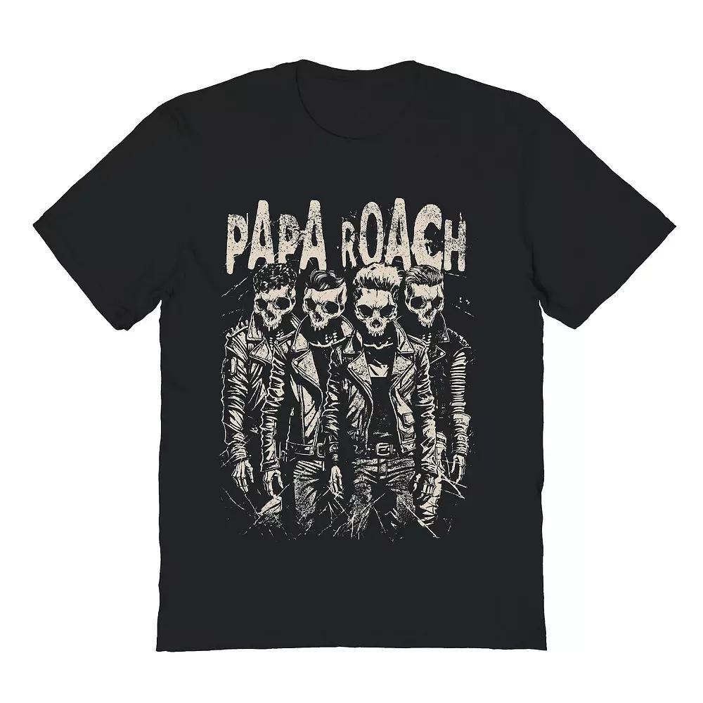 Men's Papa Roach Born Graphic Tee, Size: Small, Black Product Image