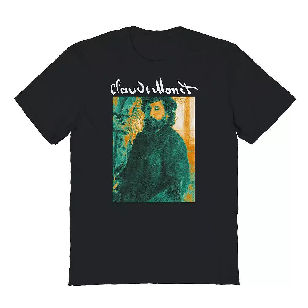 Men's apoh - Monet Graphic Tee, Size: XXL, Black Product Image