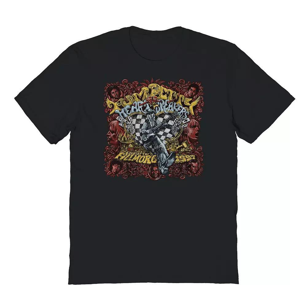 Men's Fillmore Poster Graphic Tee, Size: XL, Black Product Image