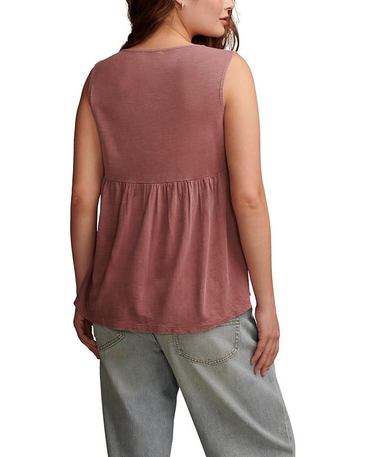 Ruched Shoulder Deep V Top Product Image