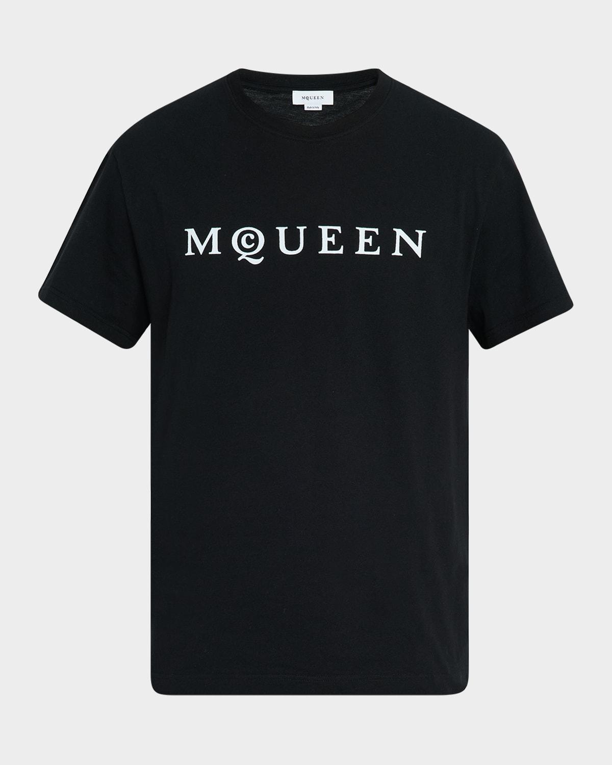 Mens Flocked Logo T-Shirt Product Image