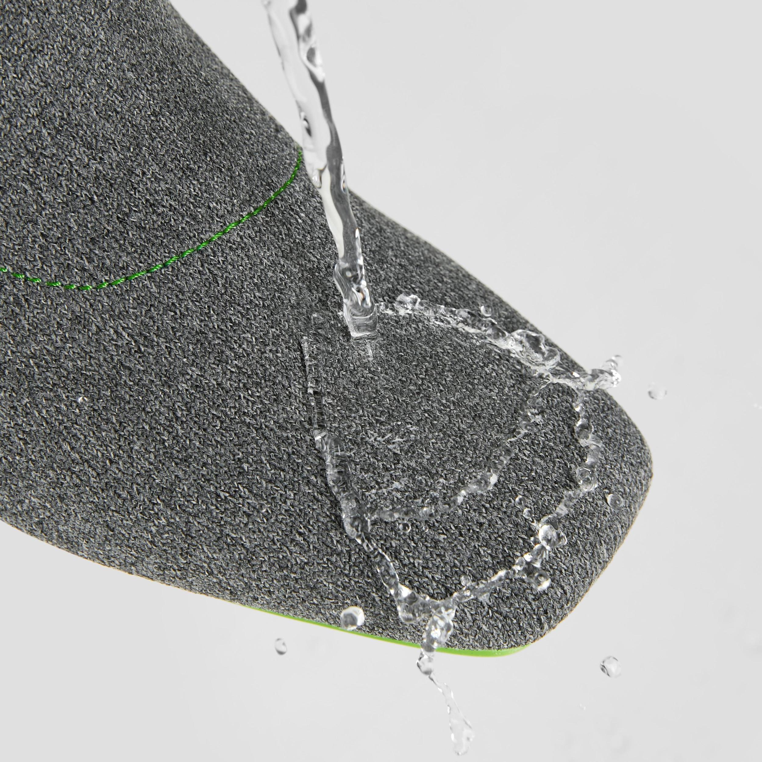 Square-Toe Water-Repellent Heeled Boots (Rafaella) Product Image