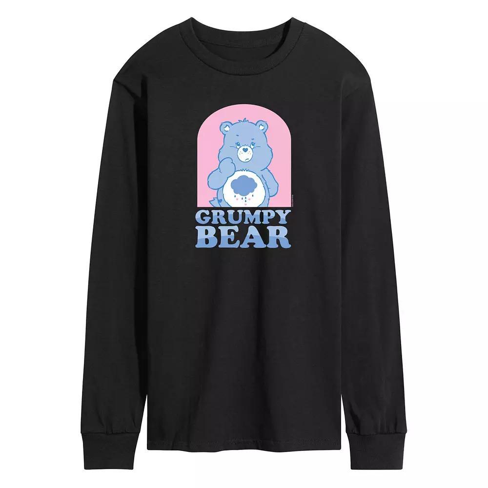 Mens Care Bears Pastel Grumpy Bear Long Sleeve Product Image