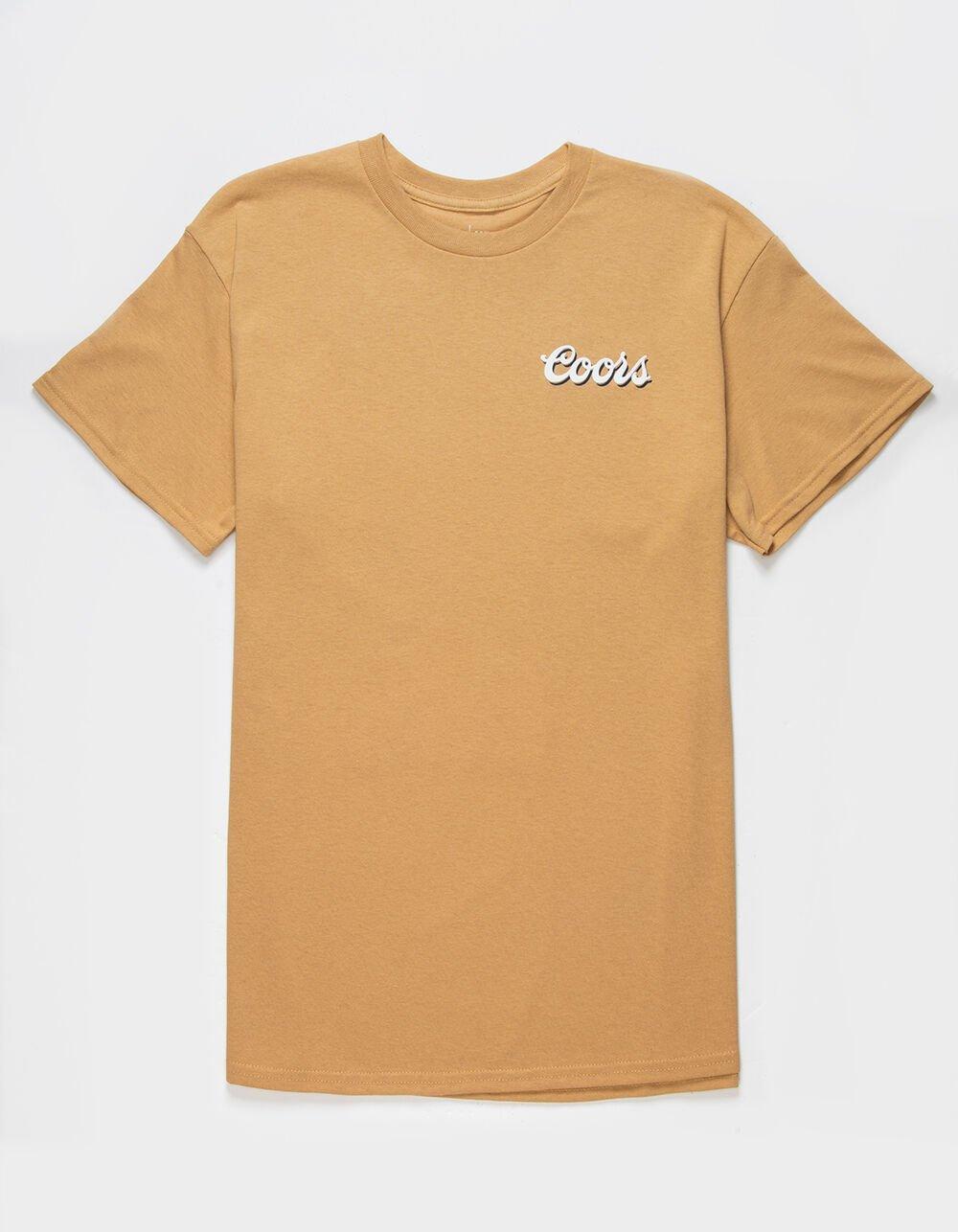 COORS Cowboy Mens Tee - ANTIQUE GOLD Product Image