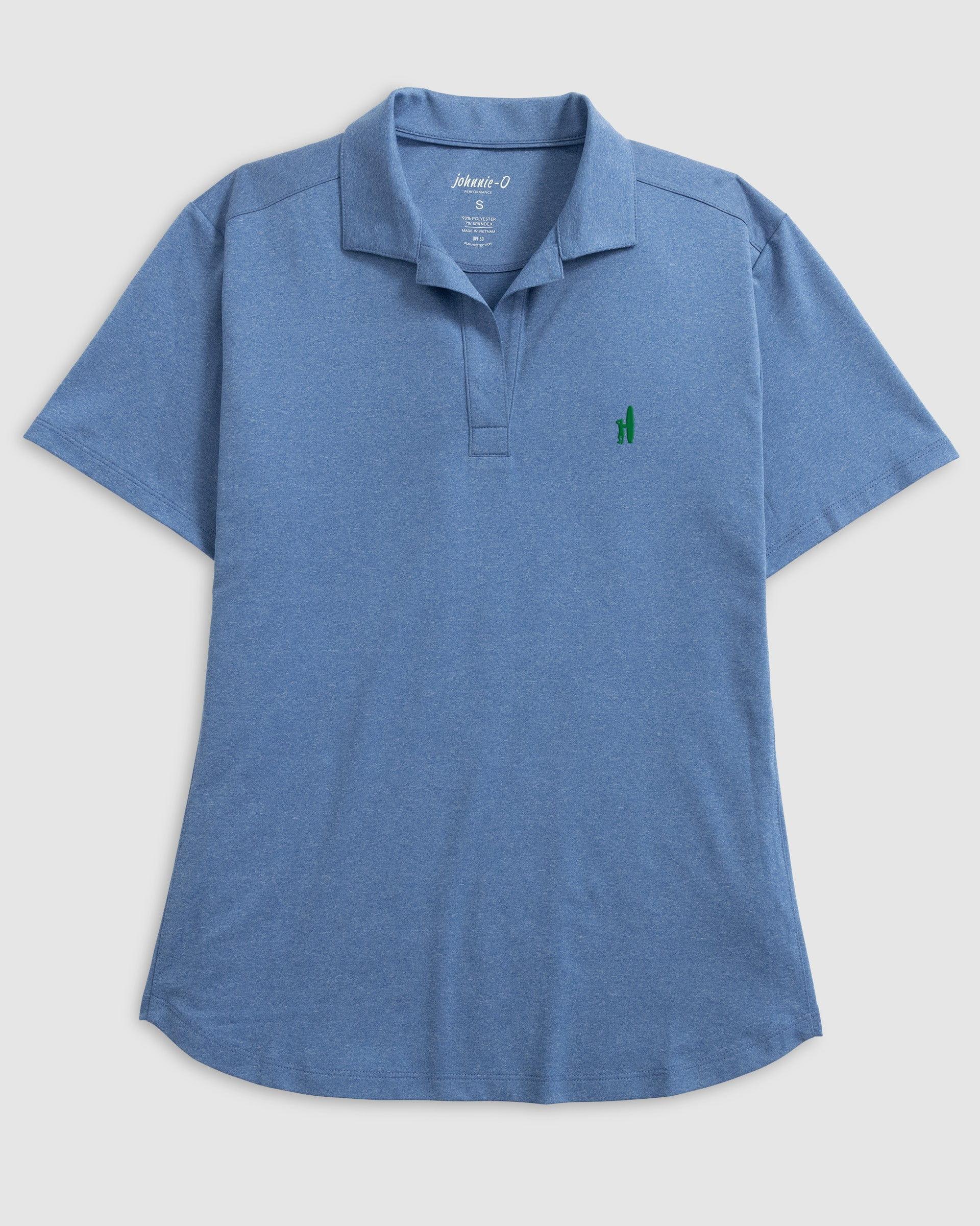 Custom Surfer Logo Sadie Performance Jersey Polo Female Product Image