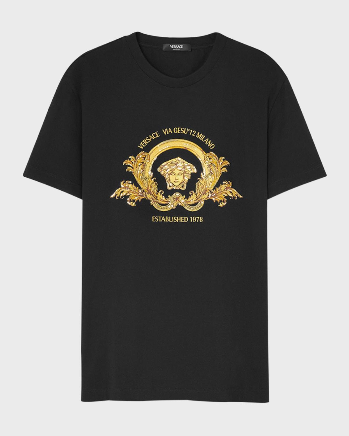 Mens Golden Logo T-Shirt Product Image
