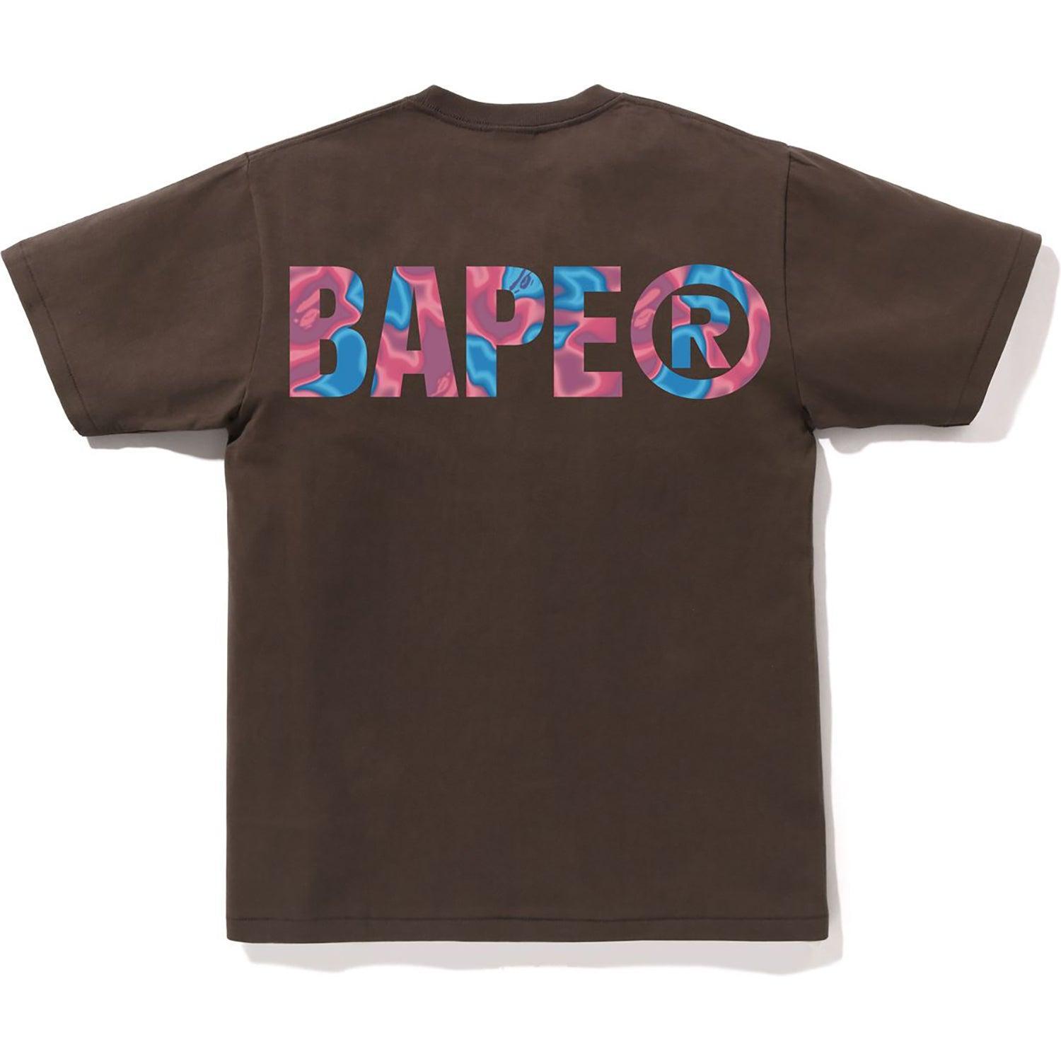 LIQUID CAMO SMALL APE FACE TEE MENS Male Product Image