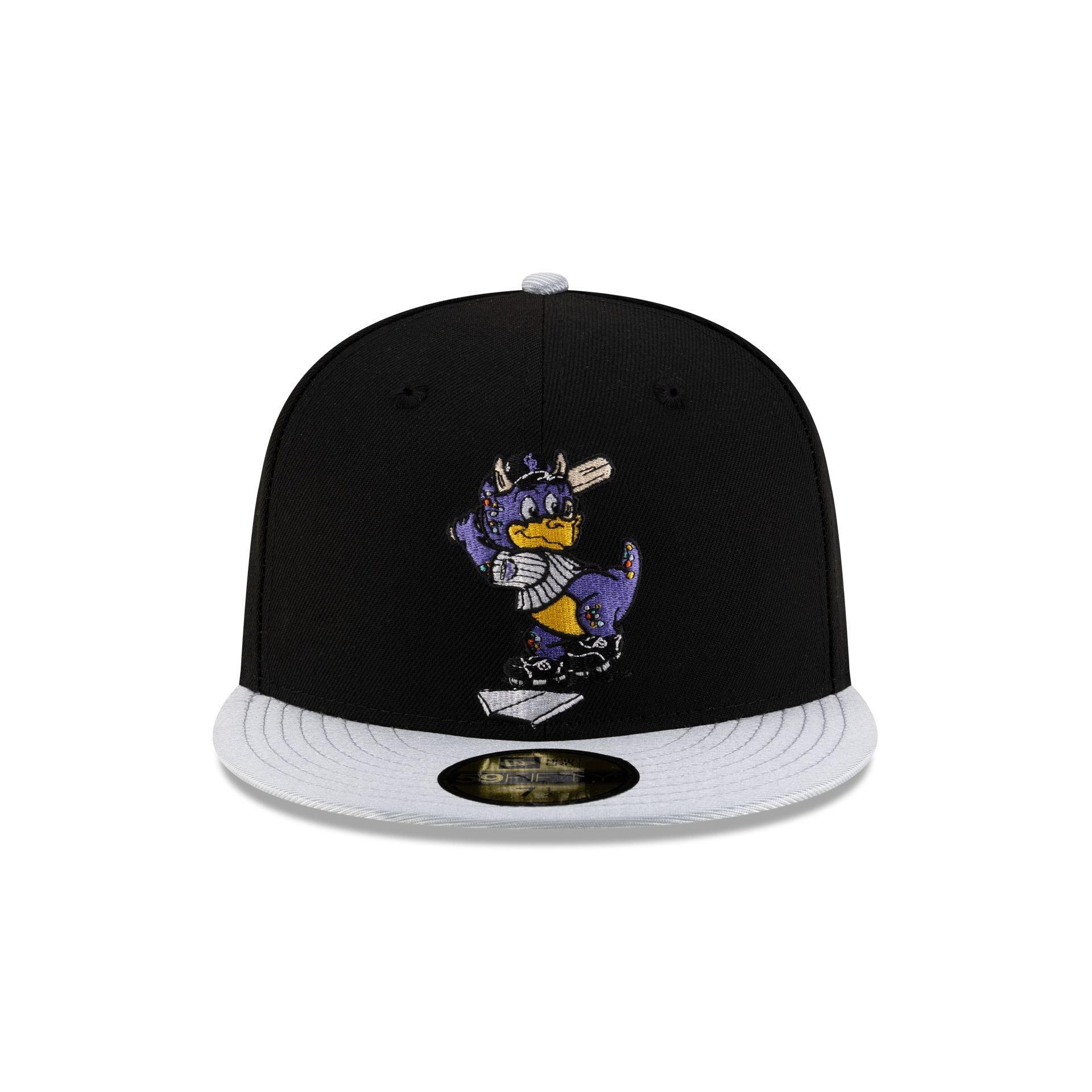 Colorado Rockies Mascot Black 59FIFTY Fitted Hat Male Product Image