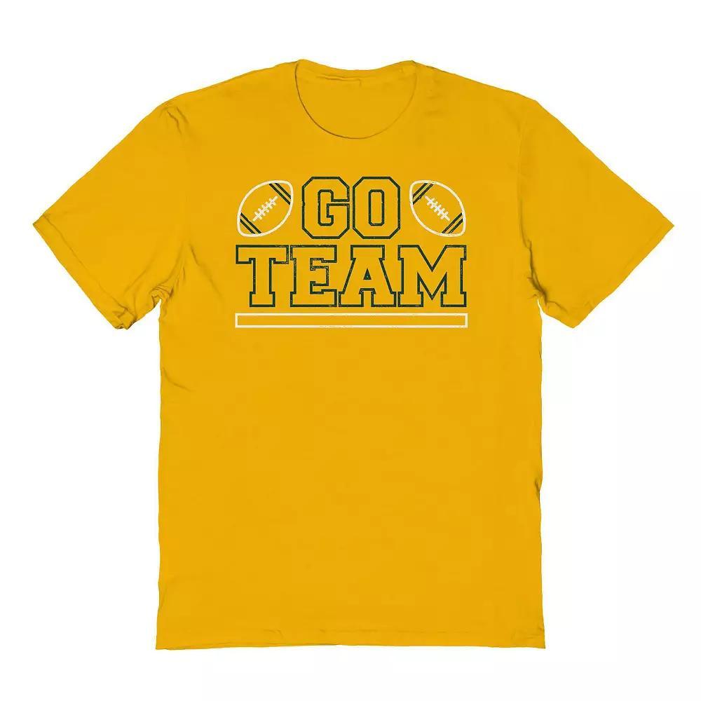 Men's Duke & Sons Team Graphic Tee, Size: XXL, Gold Green Product Image
