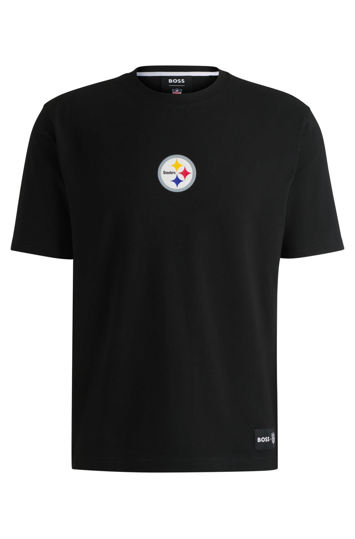 BOSS x NFL stretch-cotton T-shirt with special branding Product Image