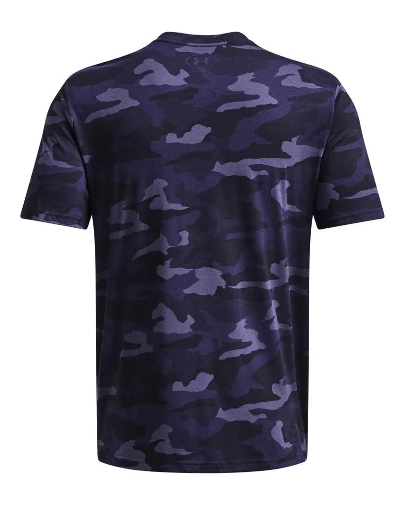 Men's UA Performance Cotton Camo Collegiate T-Shirt Product Image