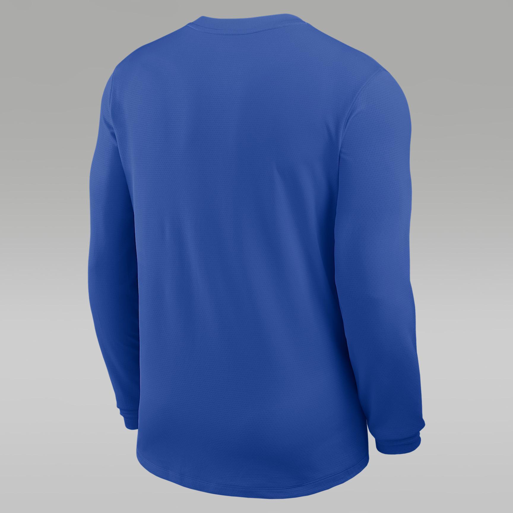 Oregon Sideline Coach Nike Men's Dri-FIT College Long-Sleeve Top Product Image