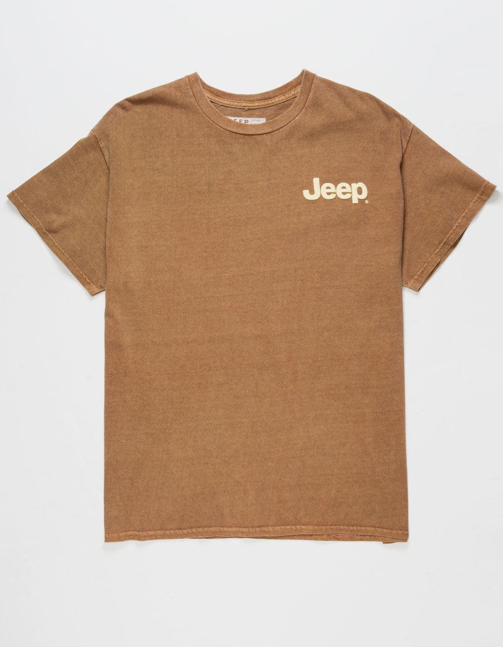 JEEP Mens Tee - BROWN Product Image