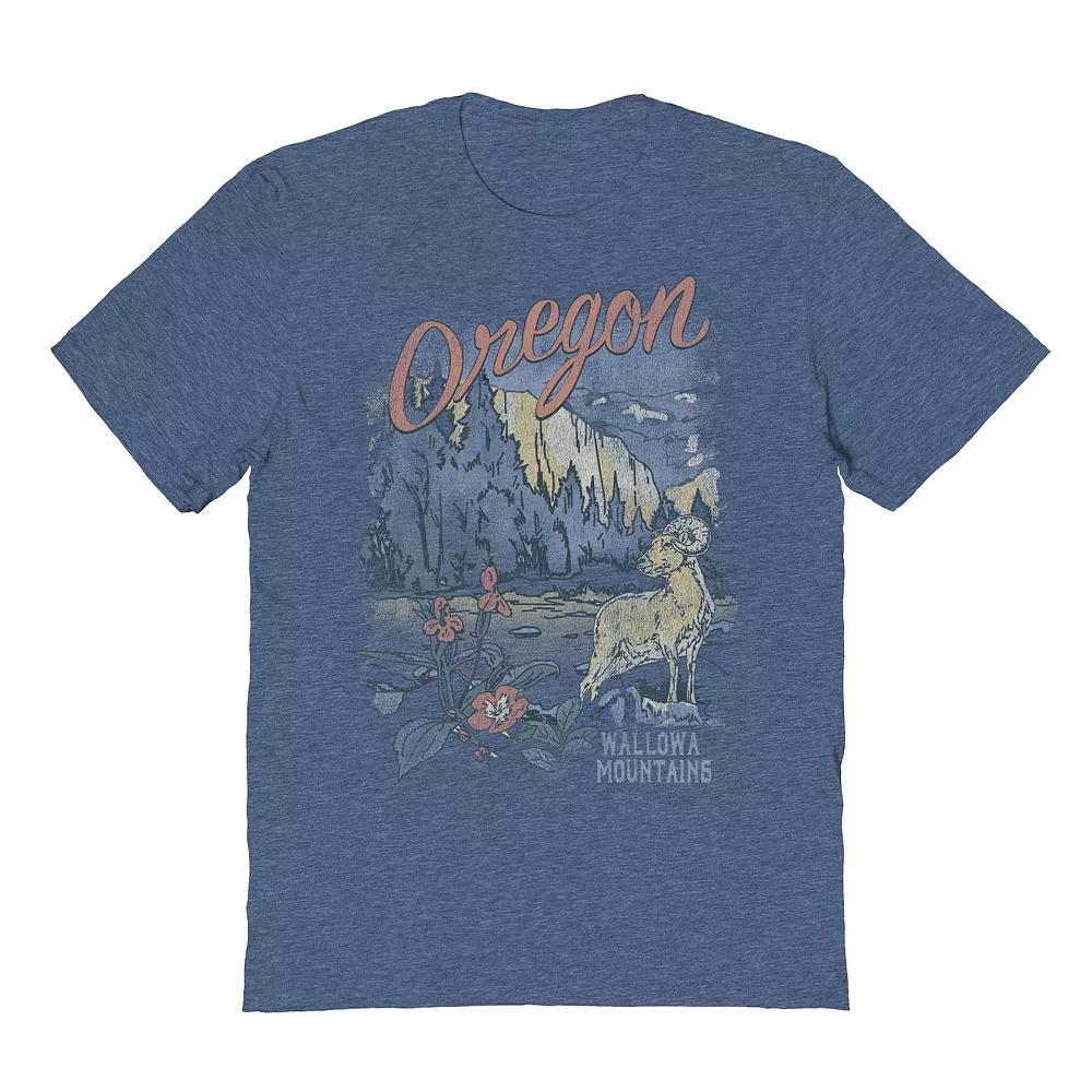 Men's Original & Unrestored Lines Graphic Tee, Size: Small, Dark Grey Product Image