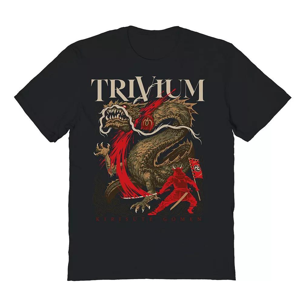 Mens Australia Flag Graphic Tee Dark Grey Product Image