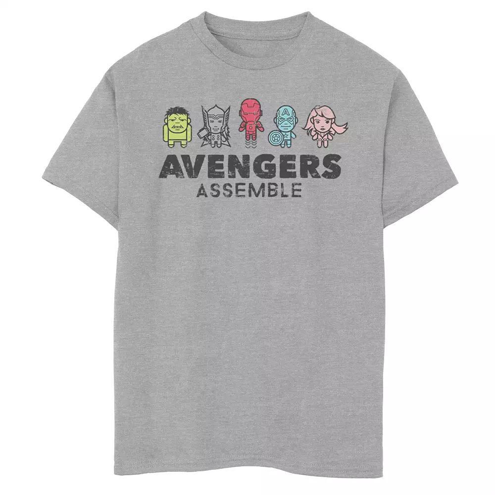 Men's Avengers Tee, Size: Large, Athletic Grey Product Image