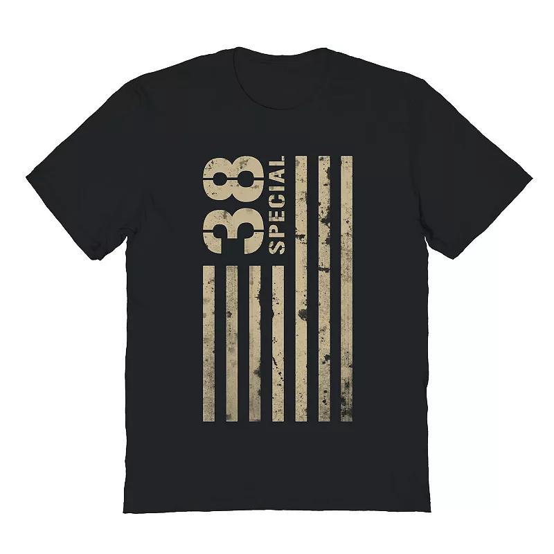 Men's Mechanic Tree Christmas Graphic Tee, Size: Large, Black Product Image