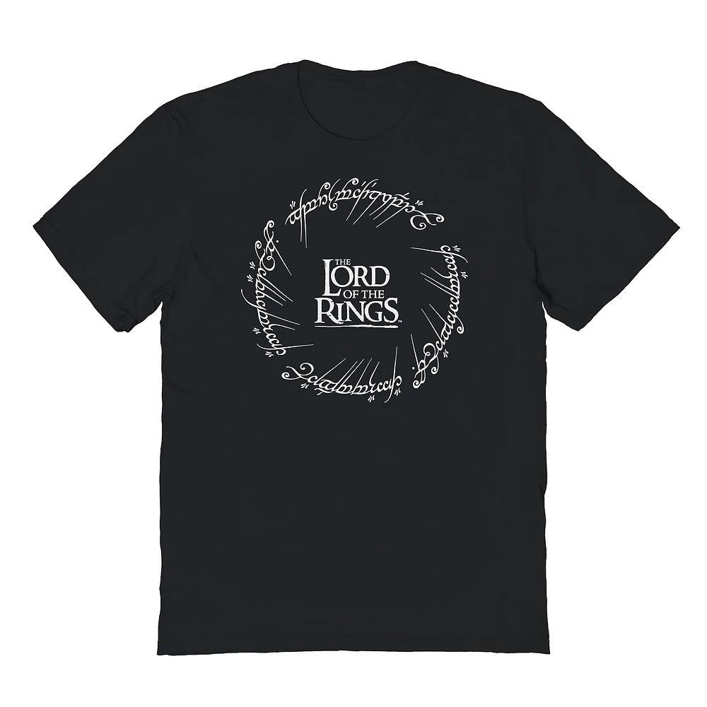 Men's LOTR Graphic Tee, Size: Small, Black Product Image