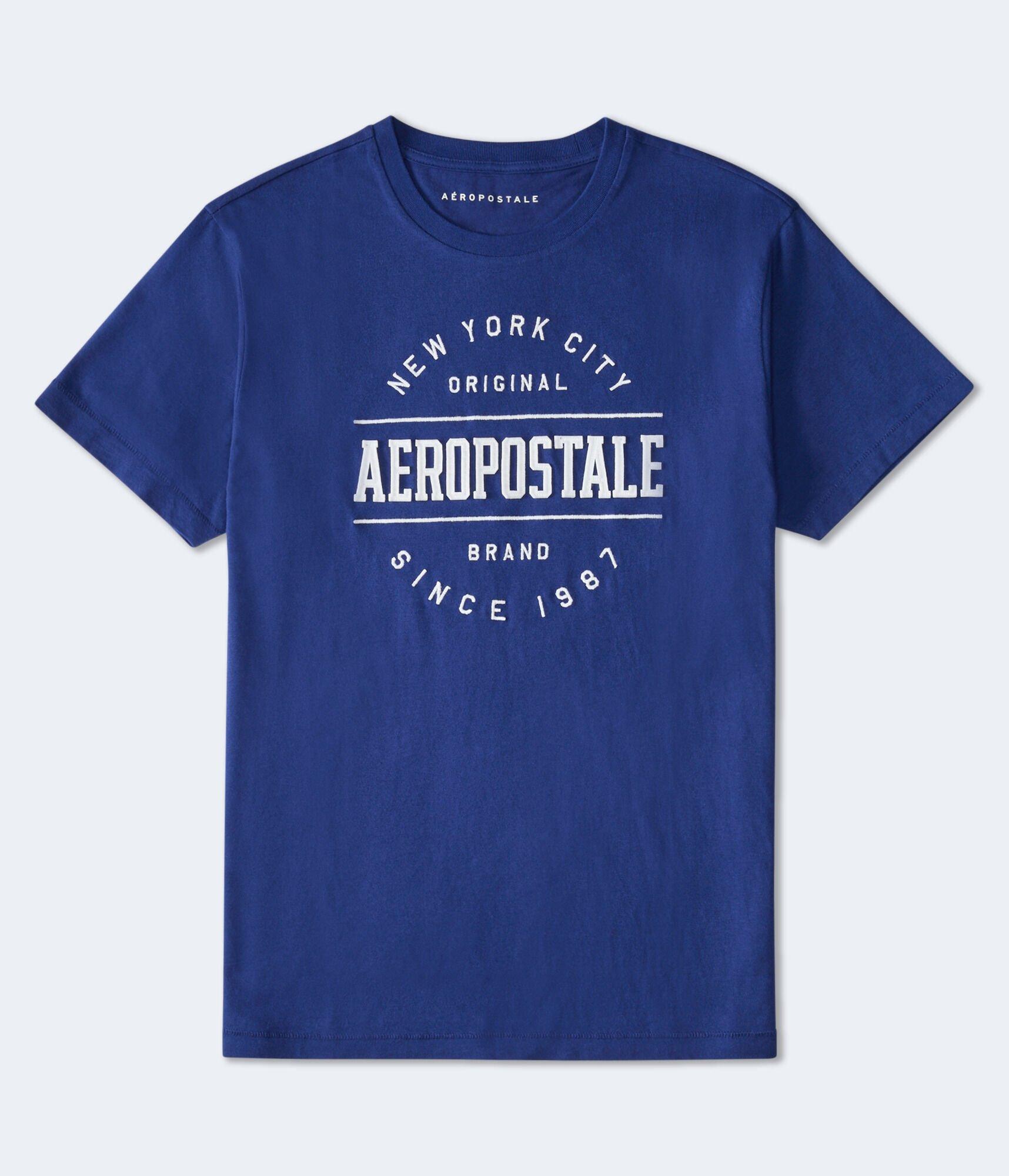 Aeropostale NYC Circle Appliqué Graphic Tee Product Image