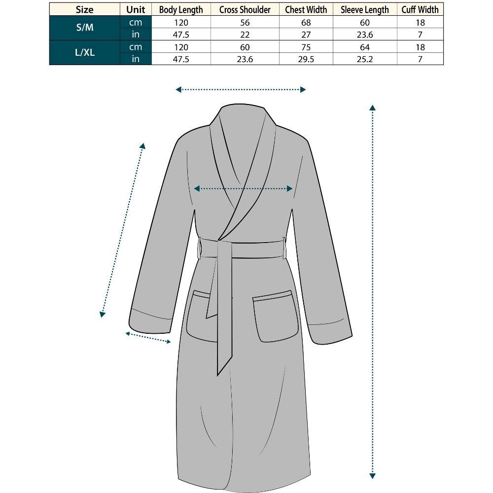 PAVILIA Mens Soft Robe, Plush Fluffy Fleece Bathrobe Men, Long Faux Shearling Shaggy Spa with Shawl Collar Product Image