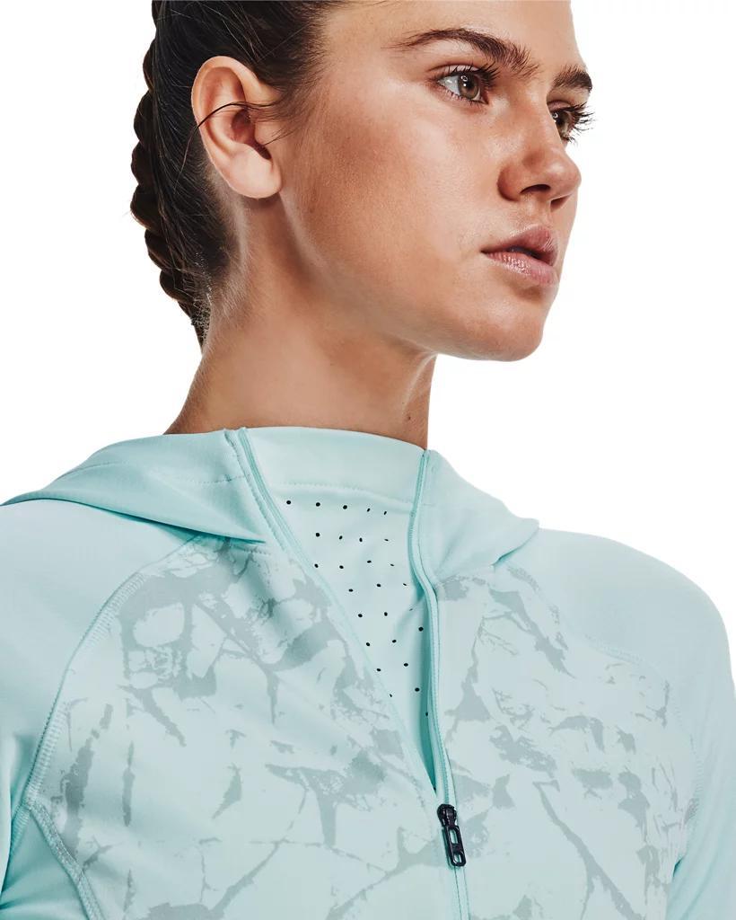 Women's UA OutRun The Cold Hooded ½ Zip Product Image