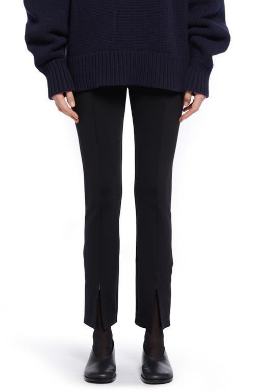Thilde Slit-Front Skinny Pants Product Image