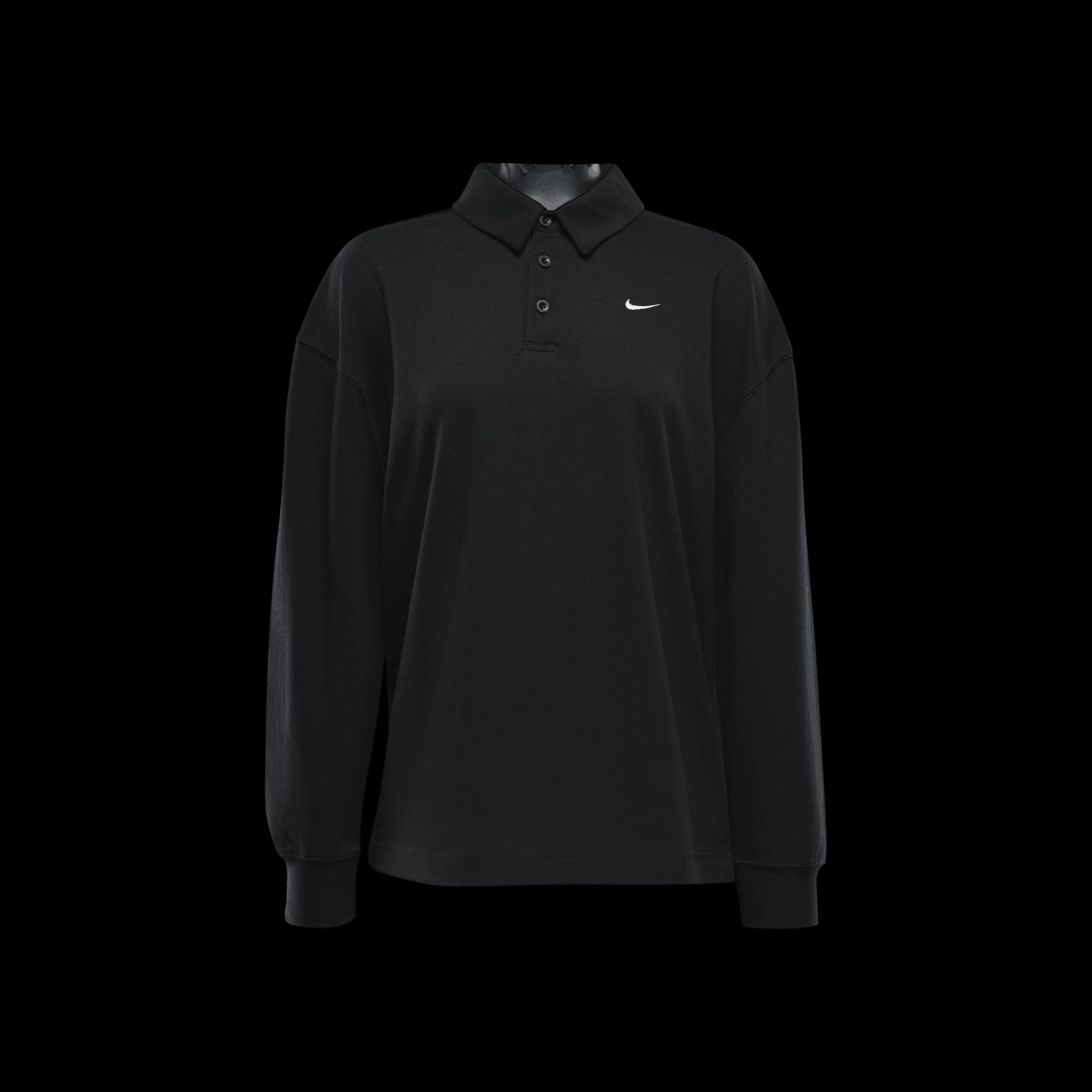 Nike Sportswear Essential Women's Oversized Long-Sleeve Polo Product Image