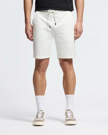 MENS LEVANZO EMBROIDERED MICRO FRENCH TERRY SWEATSHORT - B6R578F200 Product Image