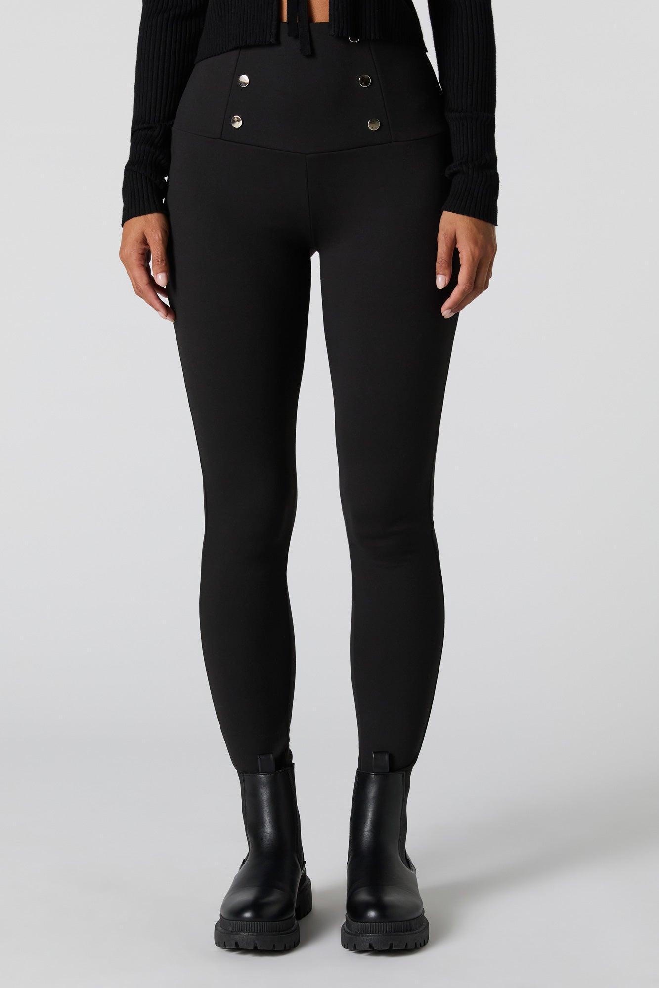 Utility Button Soft Legging Female Product Image