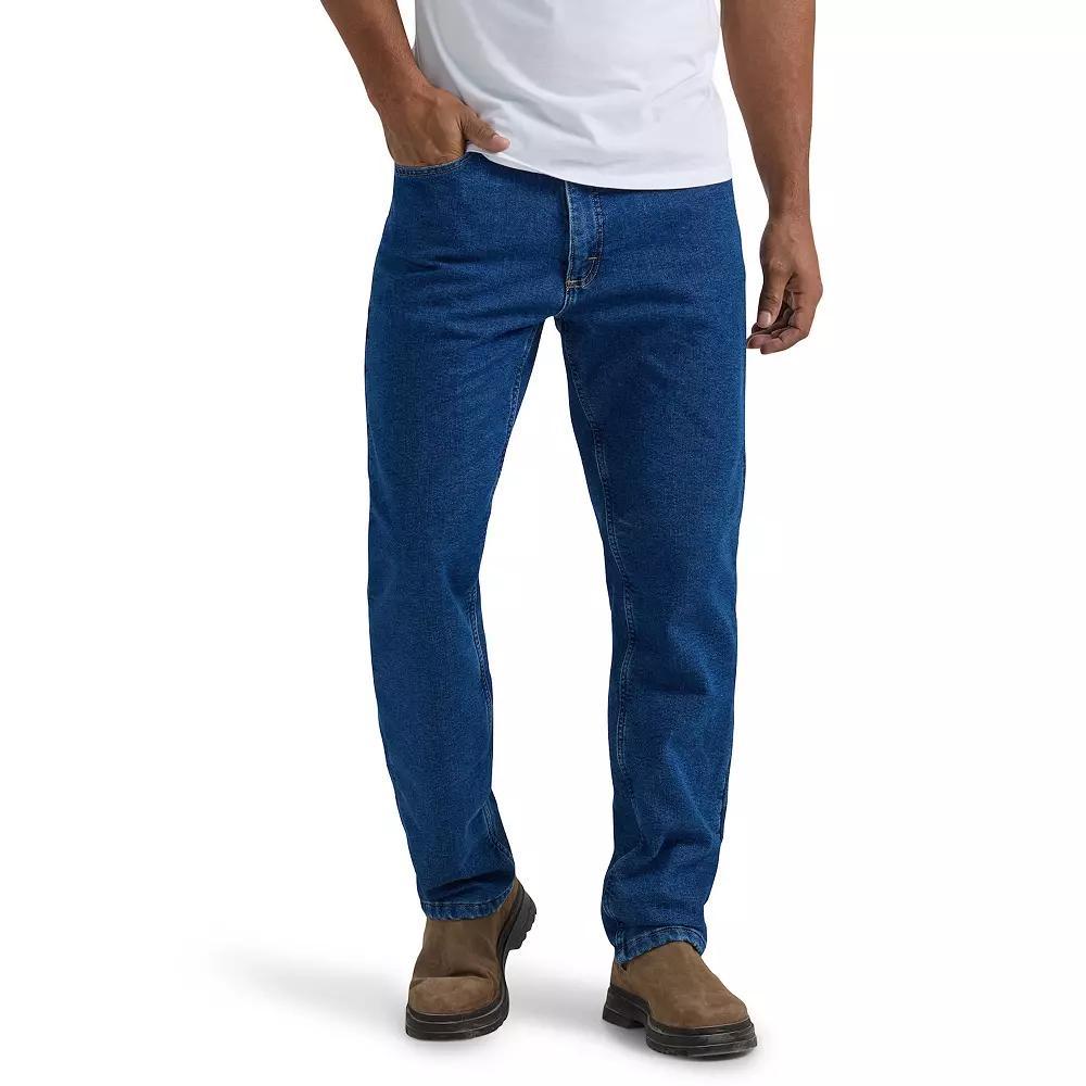 Mens Lee Legendary Relaxed Fit Fleece Lined Straight Leg Jeans Product Image