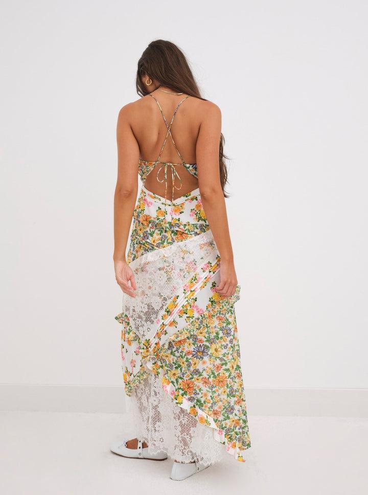 Rosalyn Maxi Dress — Green Product Image