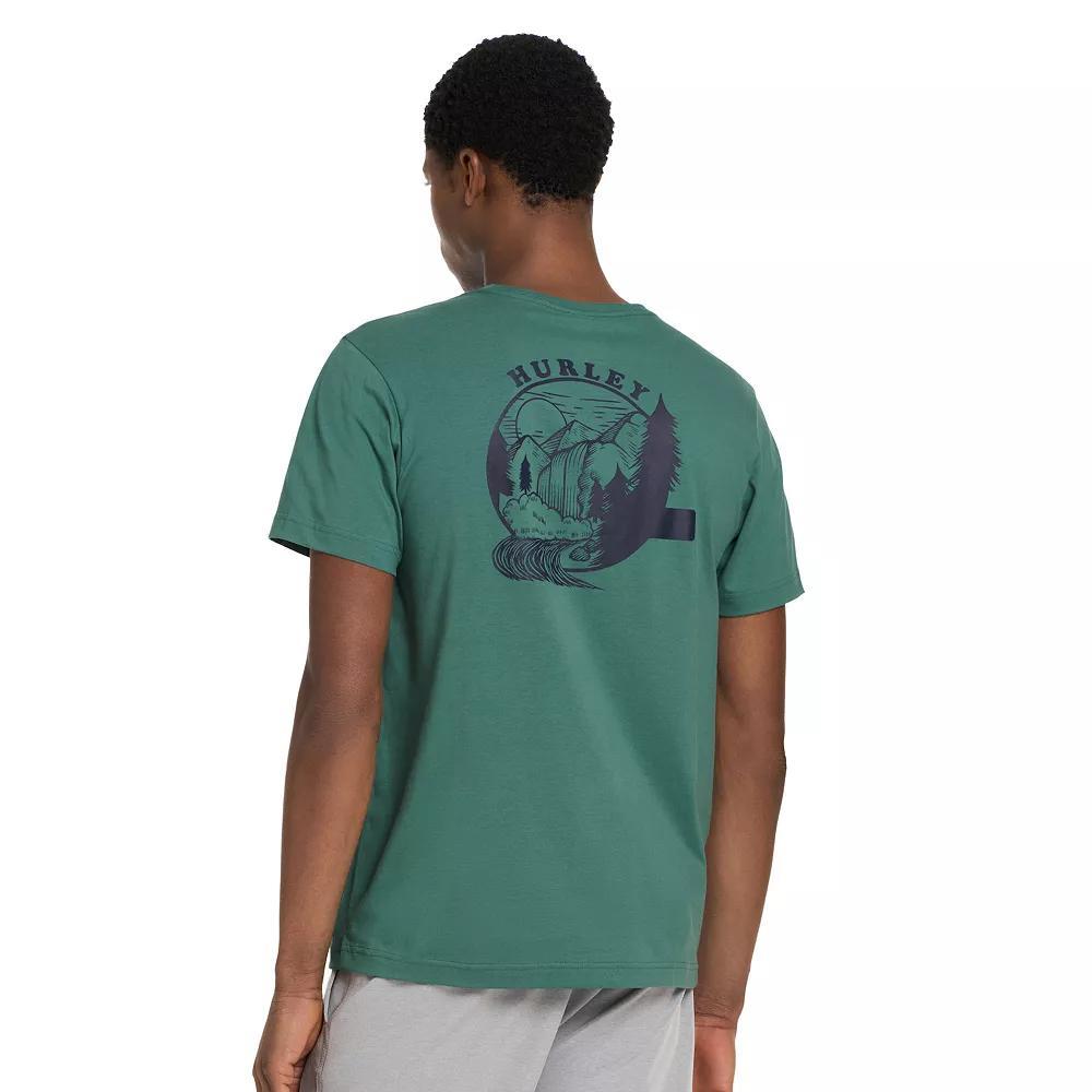 Men's Hurley Short-Sleeve Graphic Tee, Size: XS, Lone Green Product Image