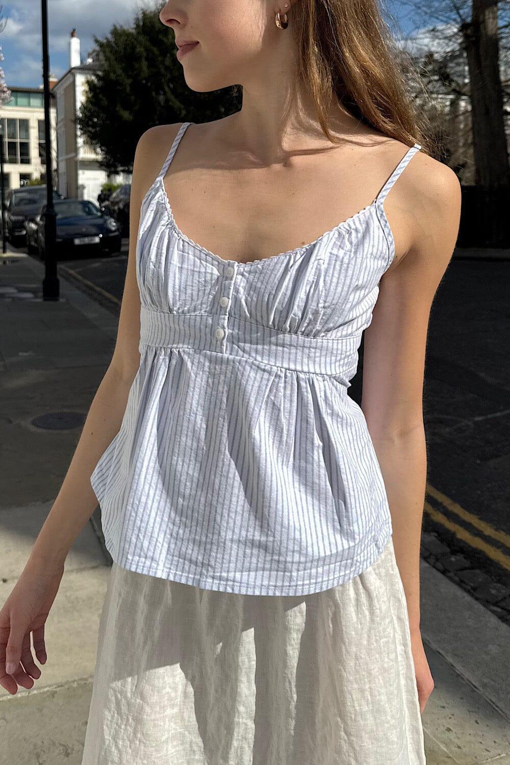 Striped Tiffany Tank Product Image