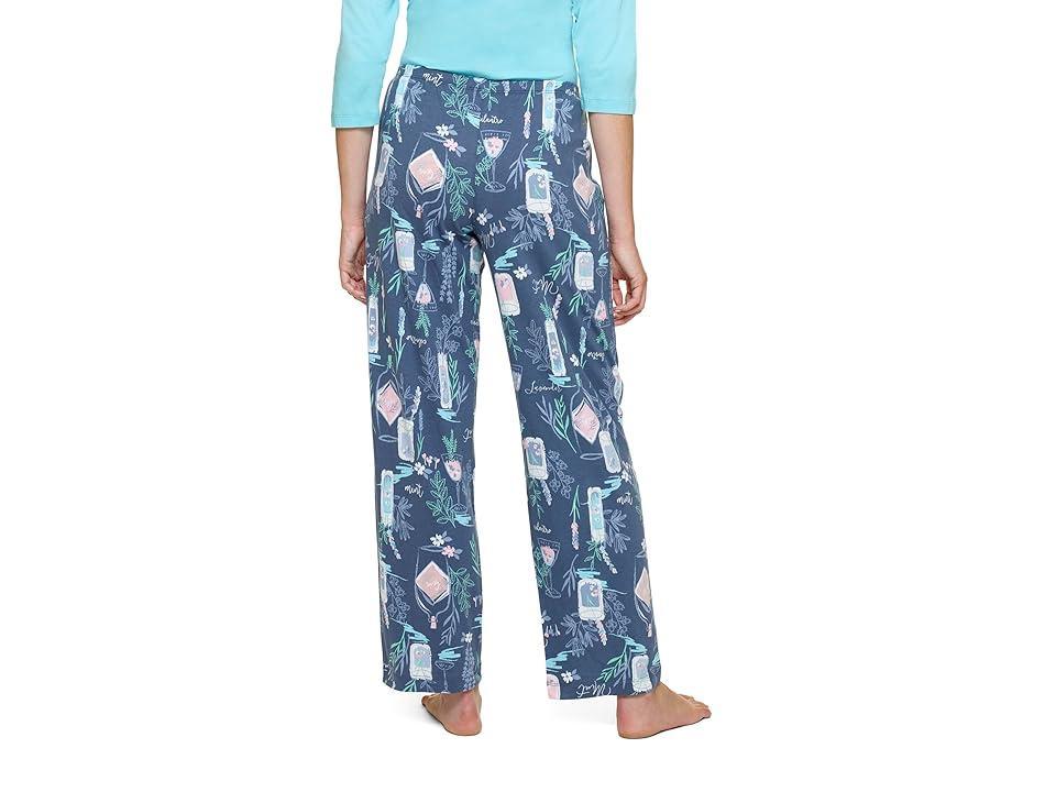 HUE Cocktail In The Garden PJ Pants (Vintage Indigo) Women's Pajama Product Image