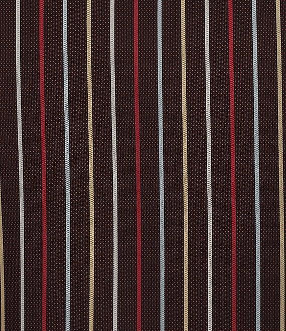 Murano Big & Tall The Murano Show Collection Slim Fit Stripe Long Sleeve Woven Shirt Product Image