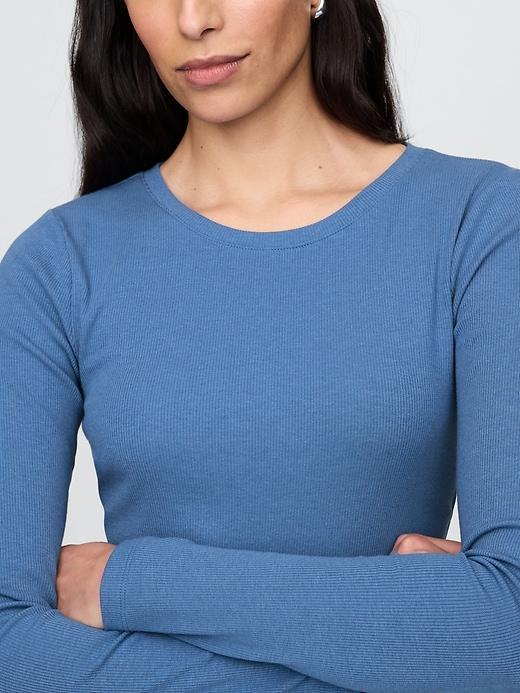 Modern Rib Cropped T-Shirt Product Image