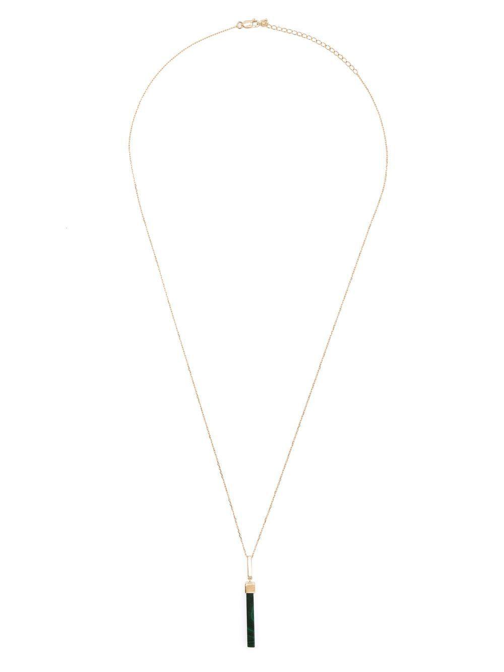 Onyx Bar pendant necklace Product Image