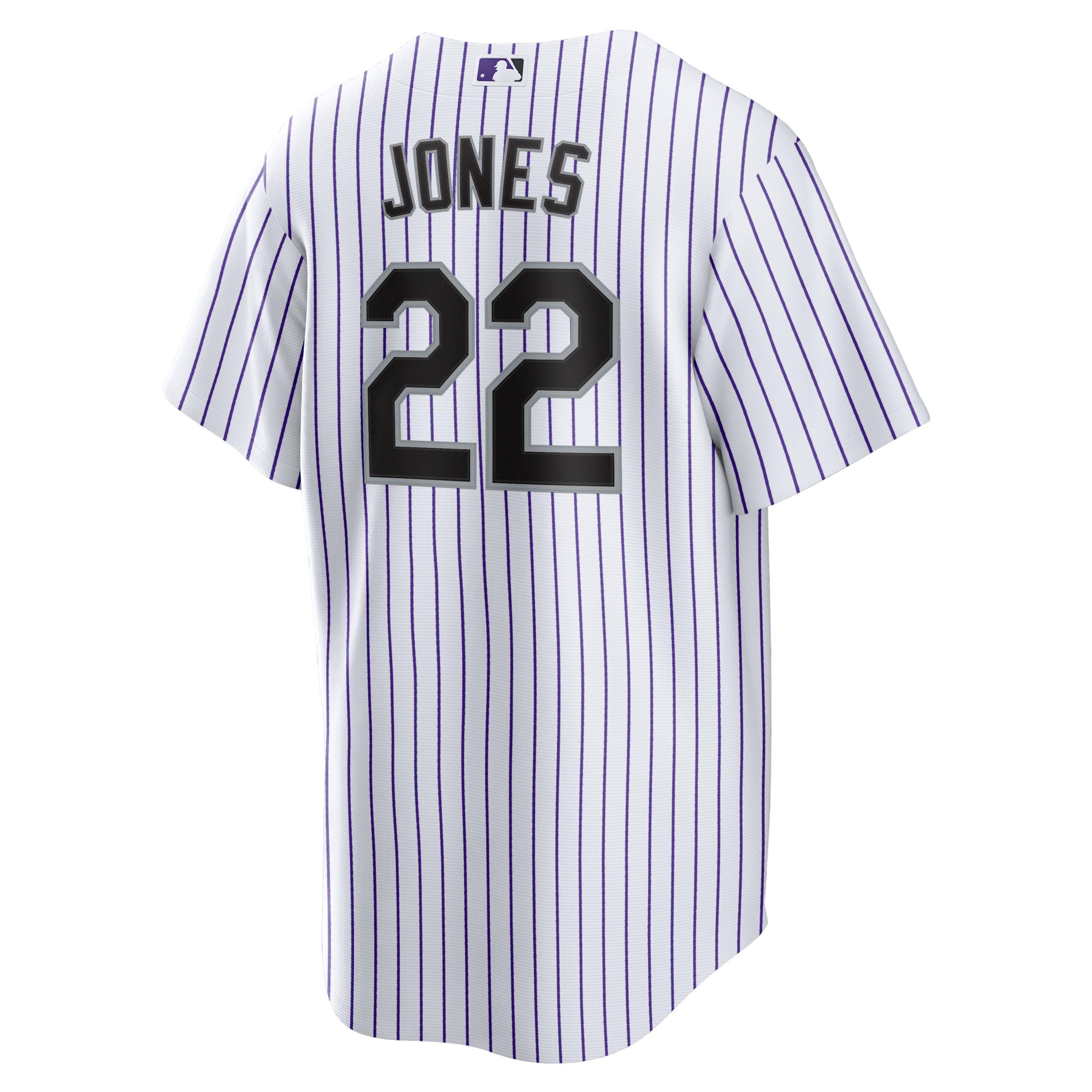 MLB Colorado Rockies (Kris Bryant) Men's Replica Baseball Jersey Product Image