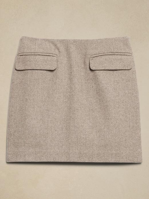 Metallic Tweed Mini Skirt Product Image