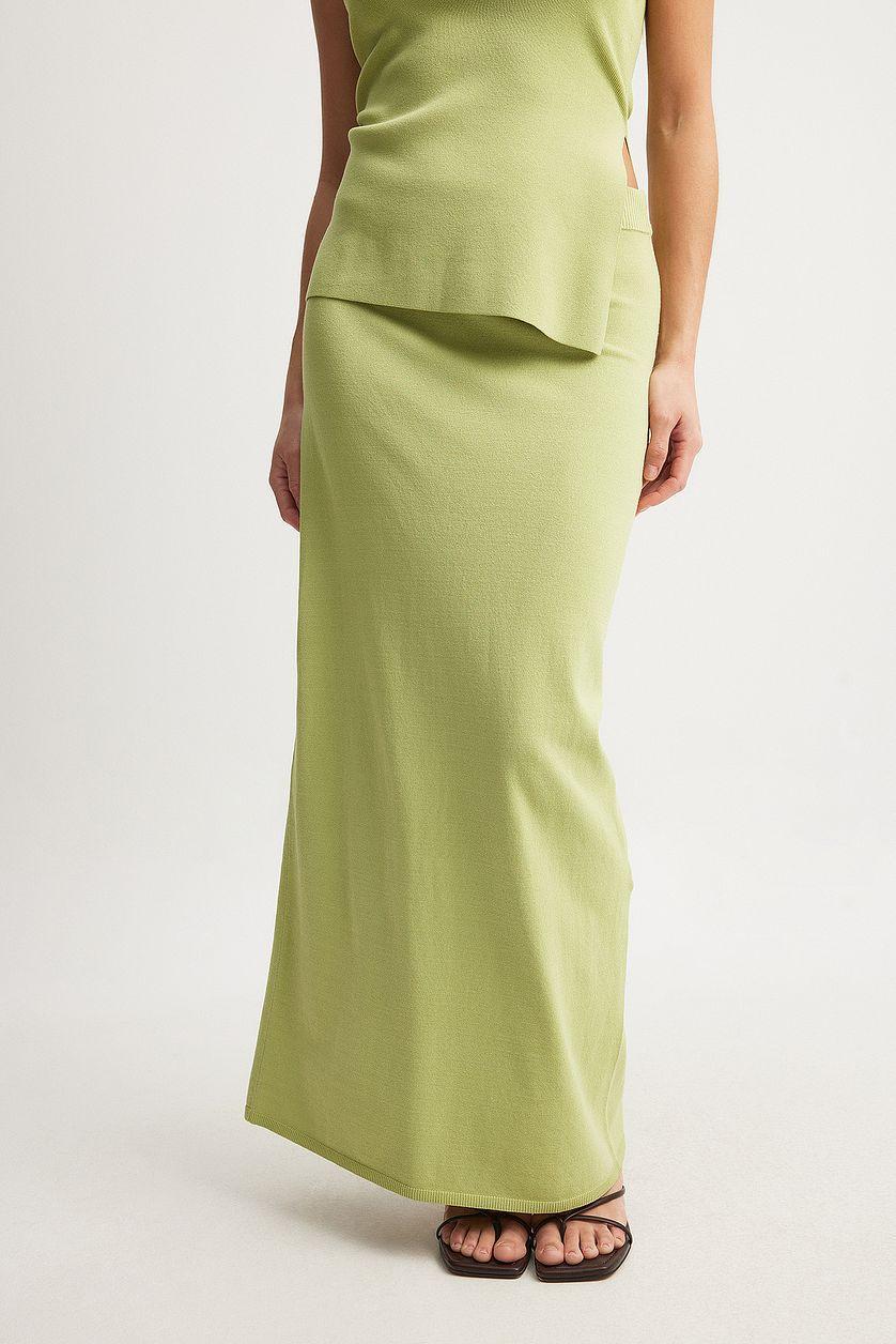 Knitted Midi Skirt Product Image