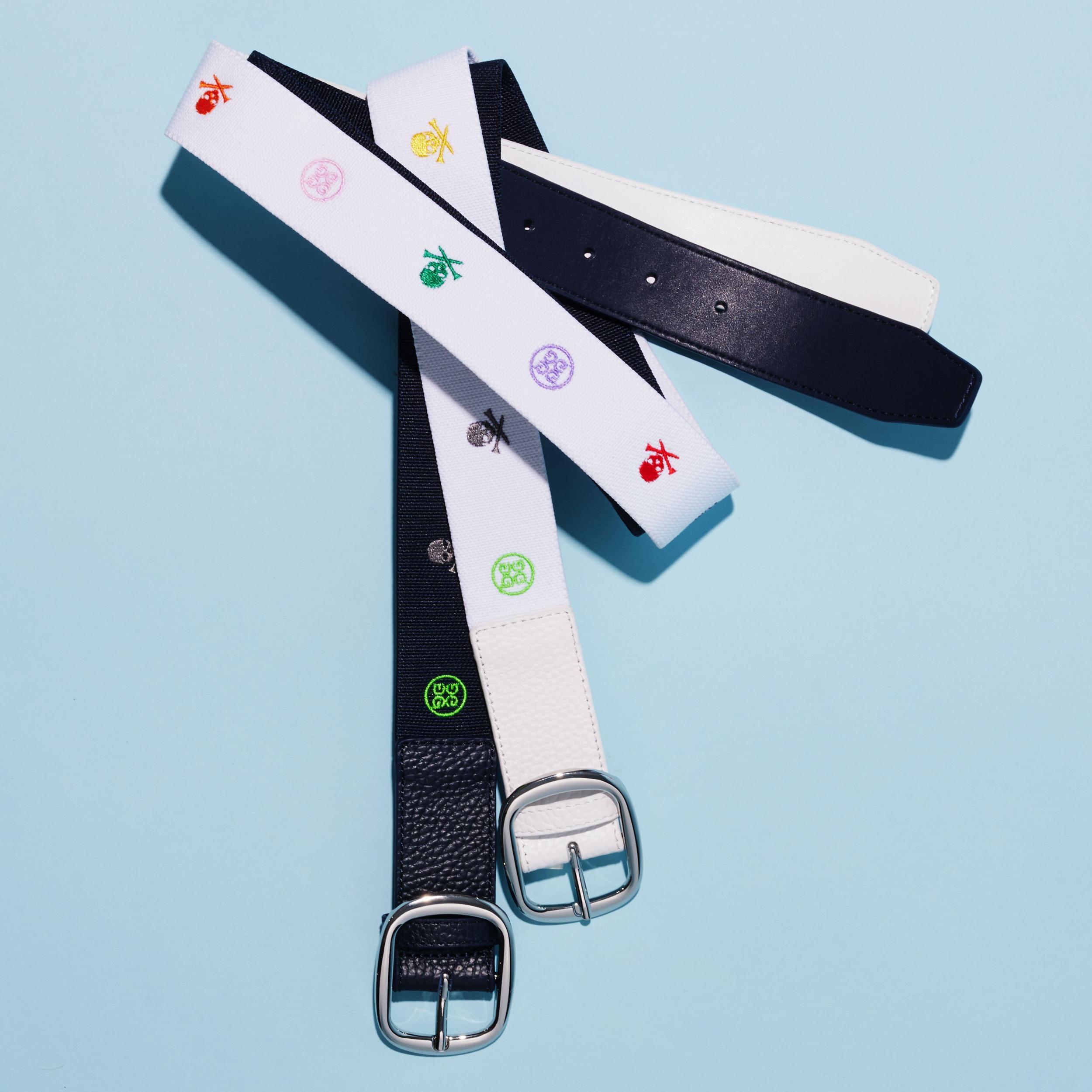 LTD RELEASE EMBROIDERED ICON LEATHER BELT Product Image