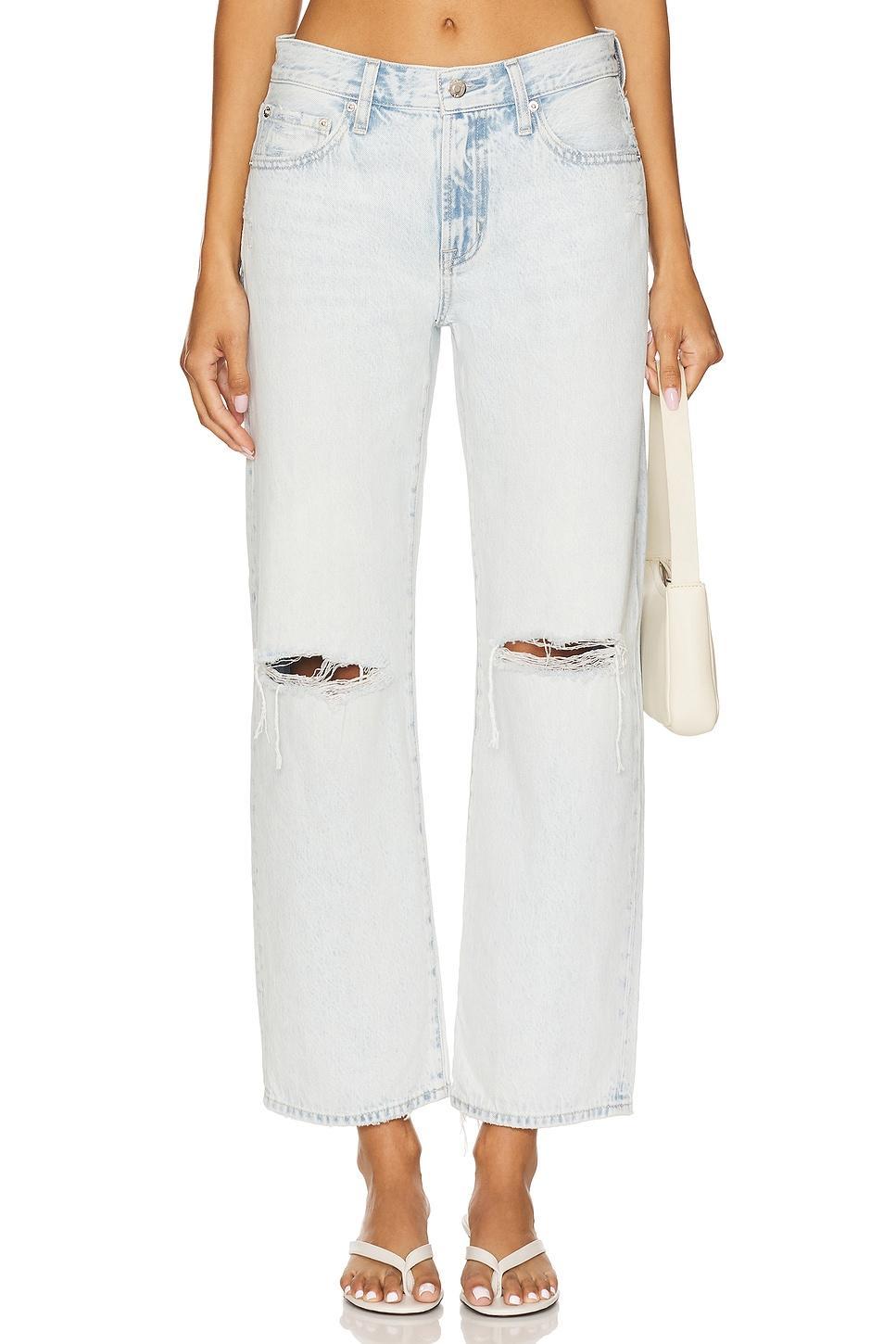 Lexi Mid Rise Bowed Straight PISTOLA Product Image