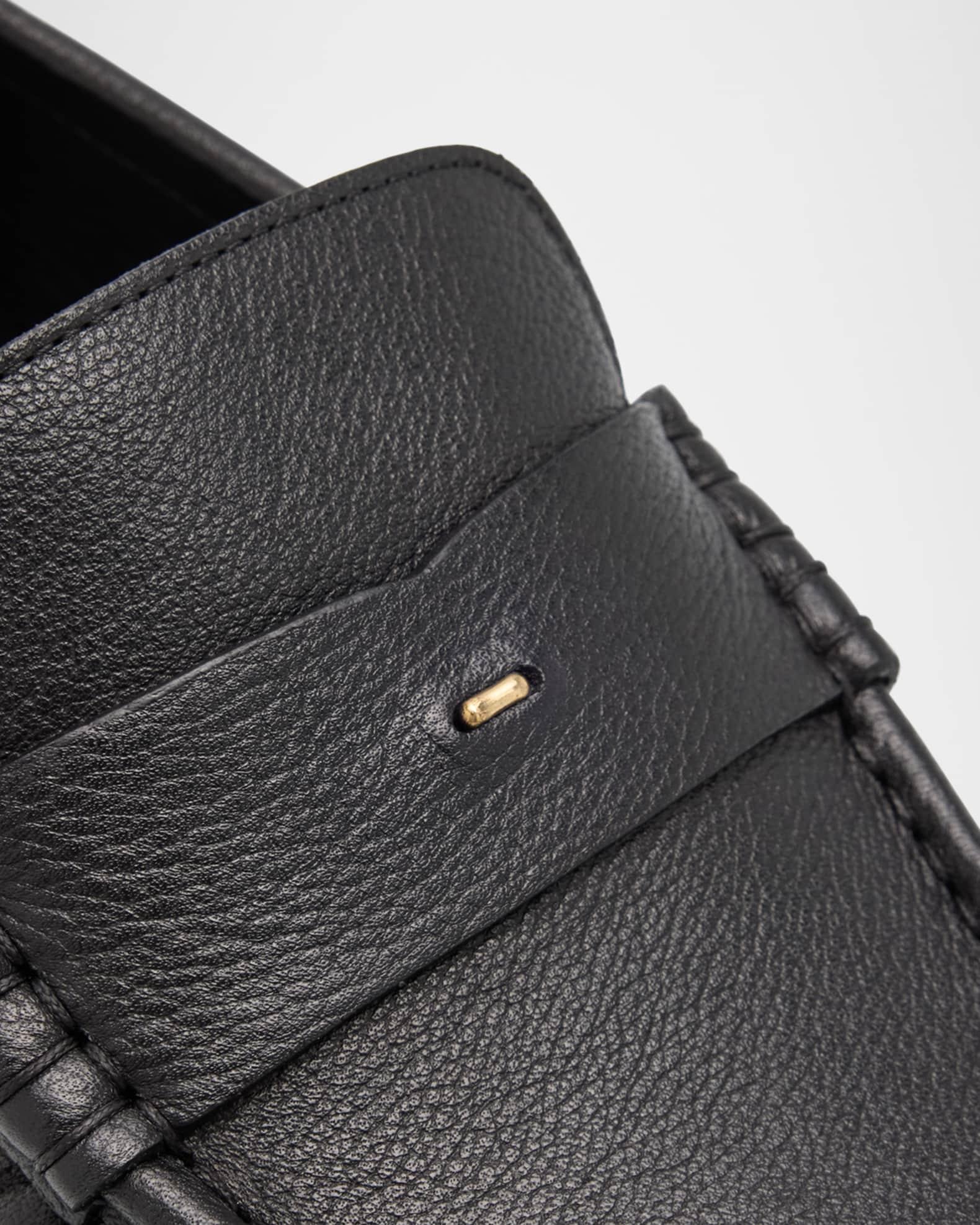 Men's Vegasso Leather Penny Loafers Product Image