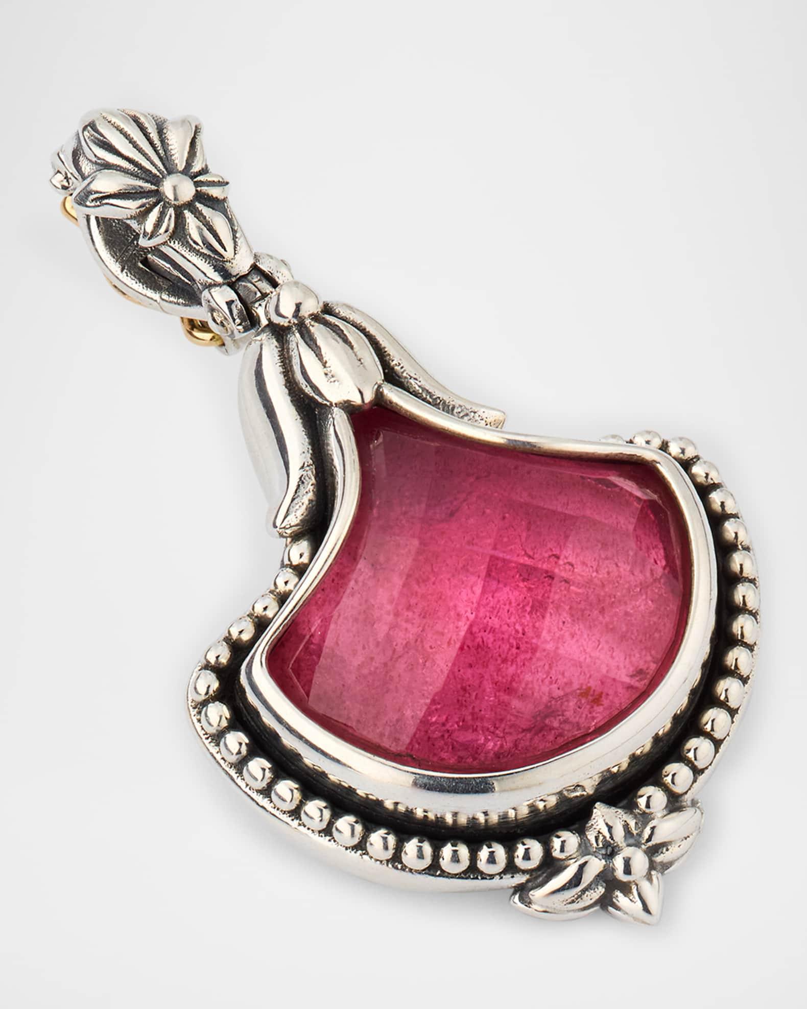 Ivy Rock Crystal, Strawberry Quartz and MOP Triplet Enhancer  Product Image