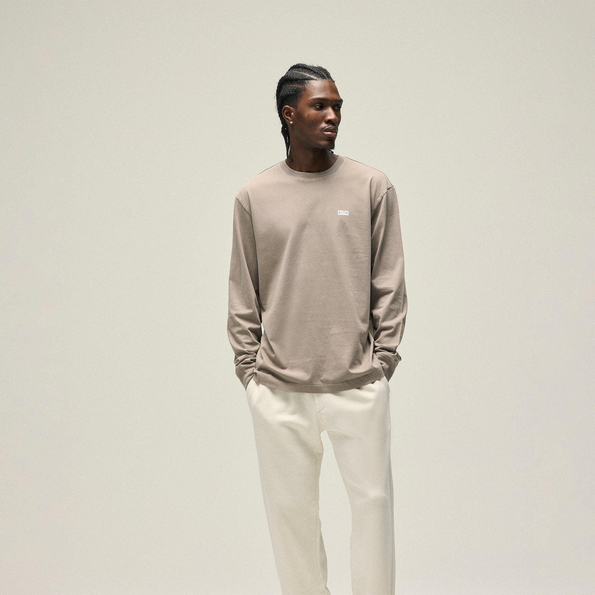 Kith Long Sleeve LAX Tee - Quicksand Male Product Image