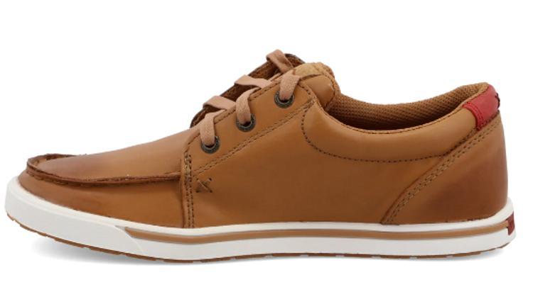 SALE Twisted X® Ladies' Distressed Tan Leather Kicks Product Image