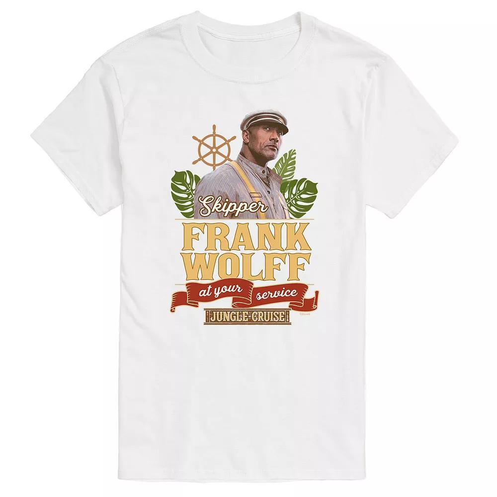 Disneys Jungle Cruise Mens Skipper Frank Wolff Graphic Tee Product Image