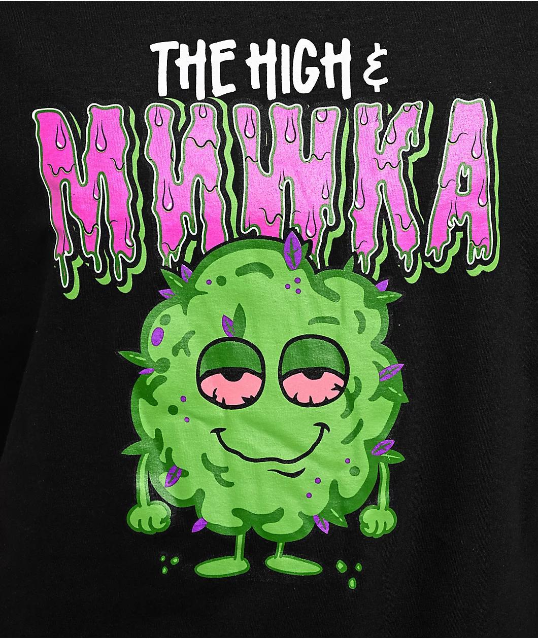 The High & Mighty x Mishka Stoney Burnie Black T-Shirt Product Image